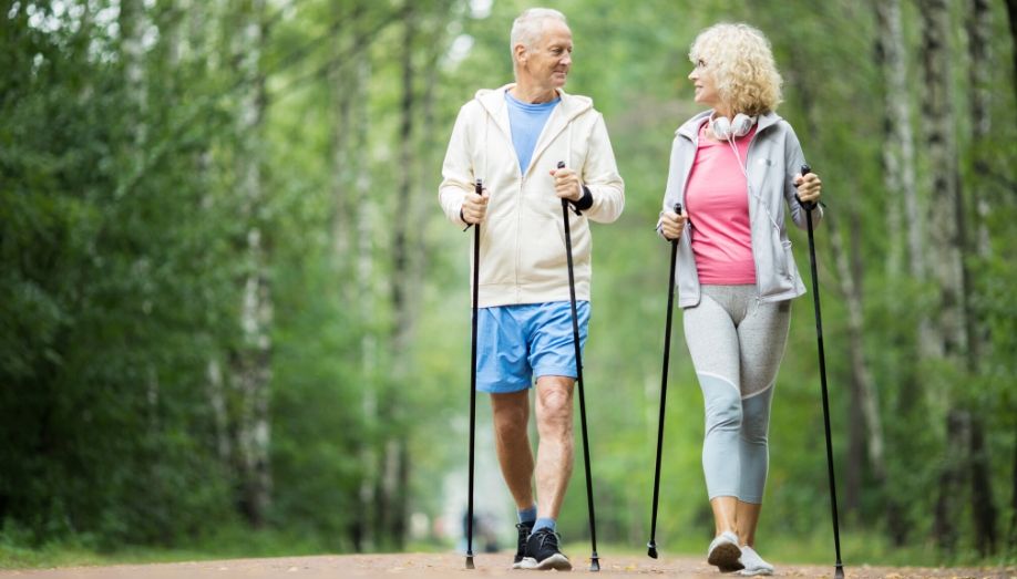 Retired Seniors Staying Active