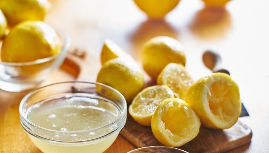 Lemon Juice with Lemons